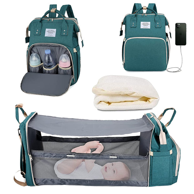 Folding Crib Bed Changing Bags