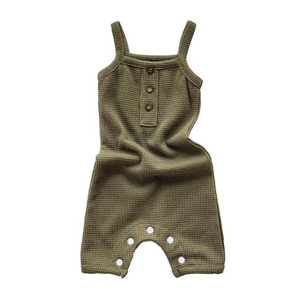 Baby Waffle Rompers